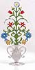 small vase w/flowers